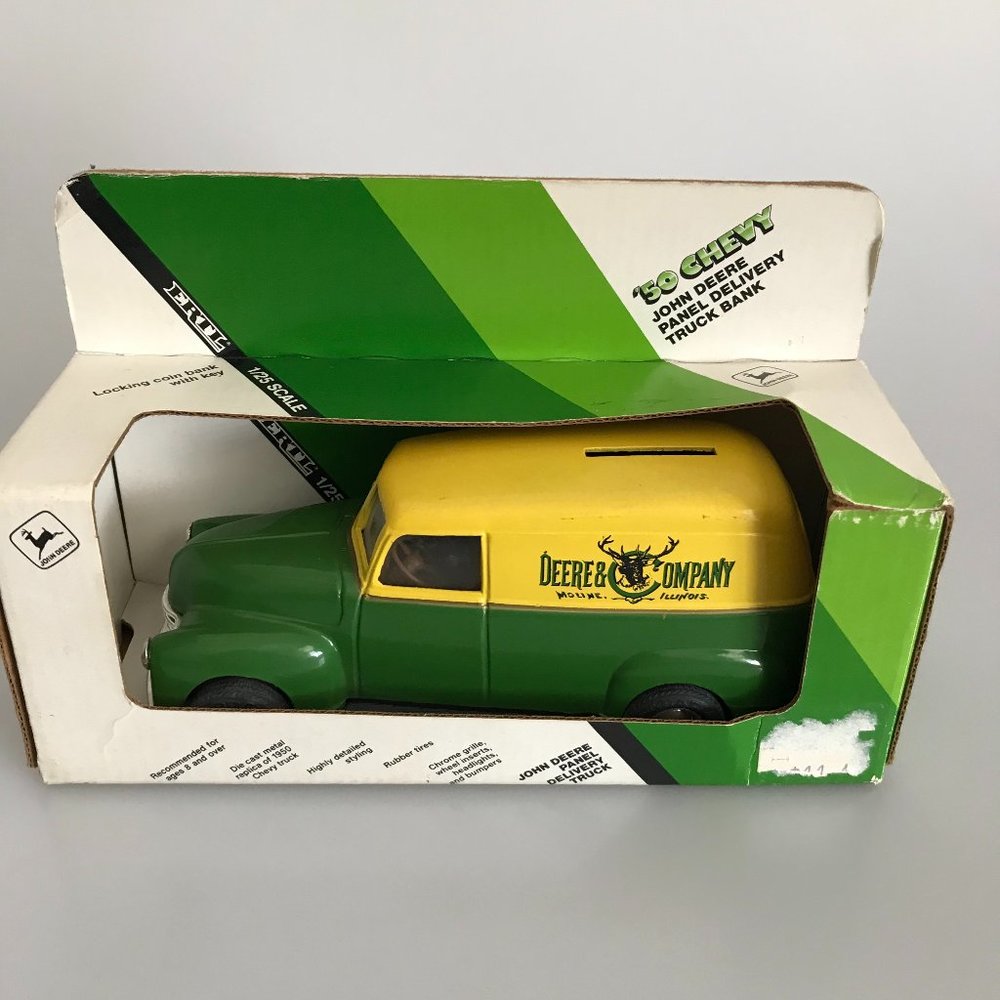 Vintage John Deere Panel Delivery Truck Bank